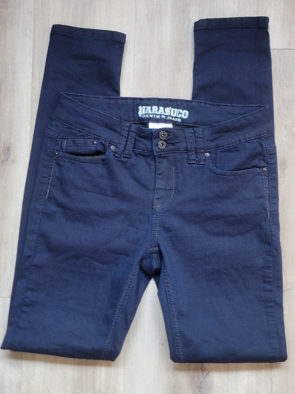 Parasuco Dark Blue Stretchy Skinny Jeans Size 28 PAR691